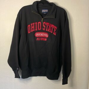 Ohio State Quarter Zip Buckeyes Alumni size Large College